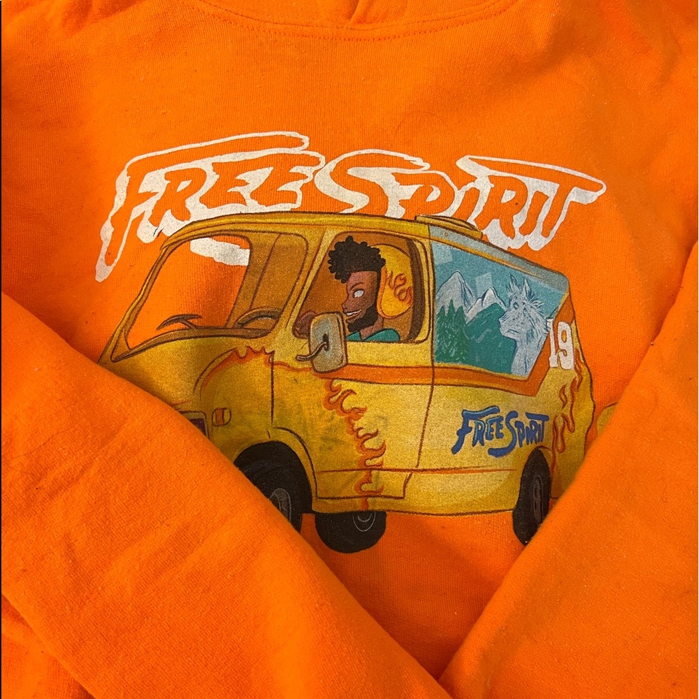 🍊 Orange Sweatshirt from Khalid Free Spirit Tour